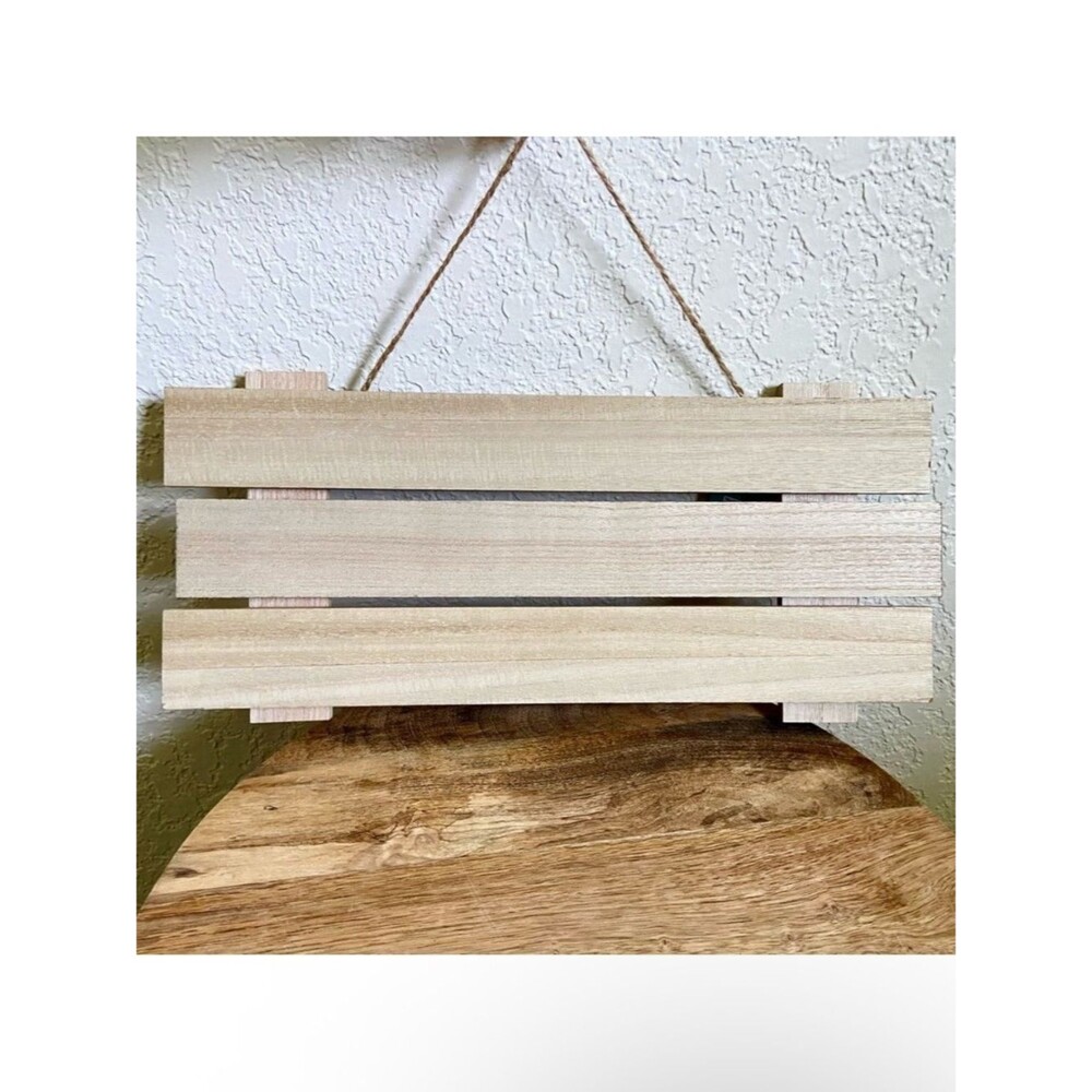 Woodpile Fun Pallet Board Sign With Rope Hanger
